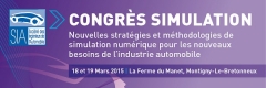Congrès SIMULATION: Nouvelles stratégies et méthodologies de simulation numérique pour les nouveaux besoins de l’industrie automobile