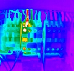 Contrôle thermographique des équipements électriques