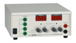 ALR3002M - Alimentation AC/DC 0 à 5V, 6V, 12V ou 30V / 0 - 25 mA, 250 mA ou 2,5A en continu et 6V ou 12V ou 24V / 5 A en alternatif
