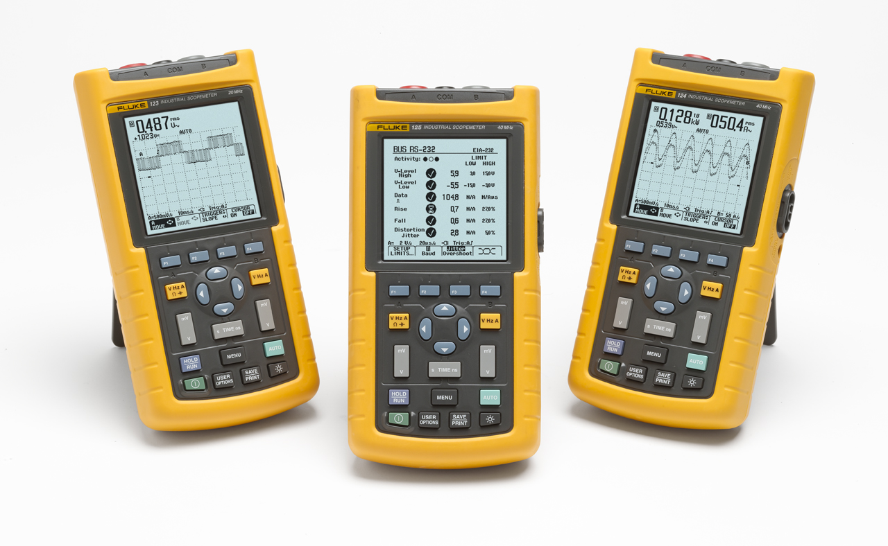 Oscilloscope numérique portable ScopeMeter 20 MHz Fluke FLUKE-123B