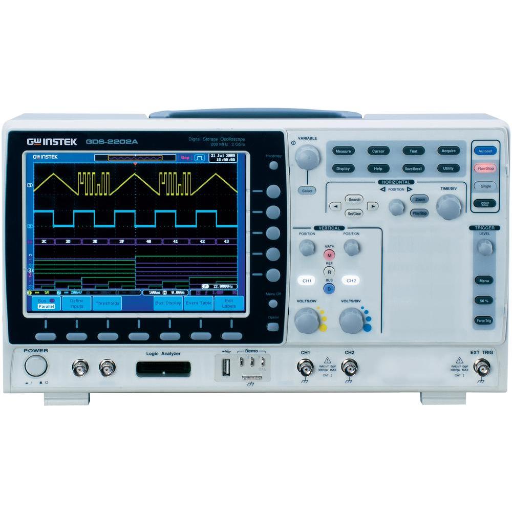 GDS-2072A - Oscilloscope à mémoire numérique 2x70MHz / SARL